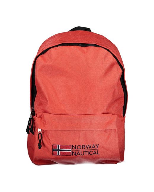 Norway Rucksack Norway 1963 Rosso Polyester Men Backpack in Red for Men | Lyst