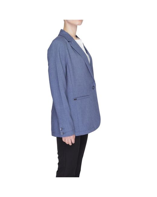 Street One Blue Polyester Suits & Blazer