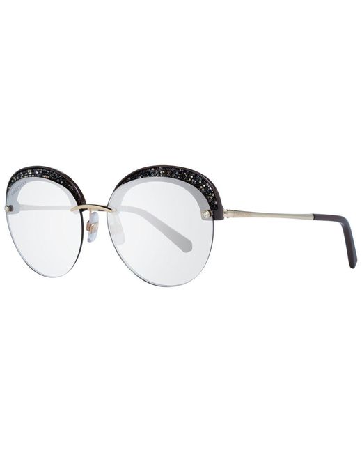 Swarovski Metallic Sunglasses