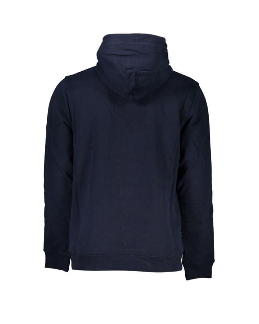 Tommy Hilfiger Blue Chic Hooded Sweatshirt With Logo Detail for men