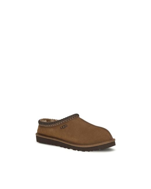 Ugg Brown Nubuc Leather Clogs for men