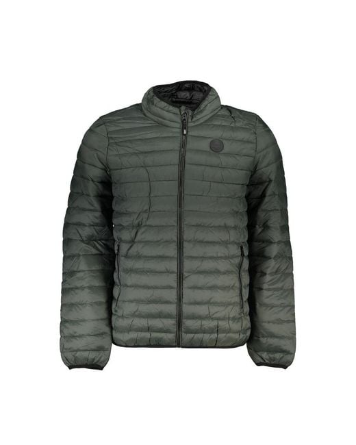 Gianmarco Venturi Green Polyamide Jackets & Coat for men