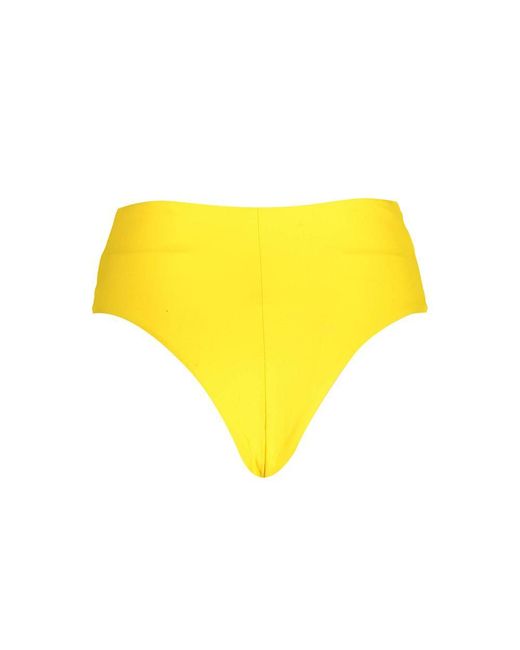 Karl Lagerfeld Yellow Polyamide 's Swim Brief