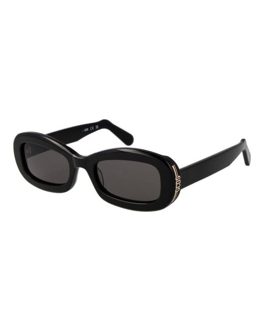 Gcds Black Plastic Sunglasses