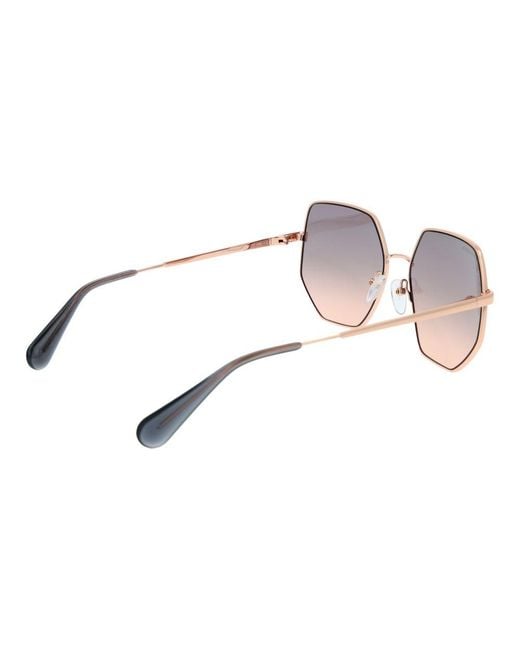 MAX&Co. Metallic Metal Sunglasses