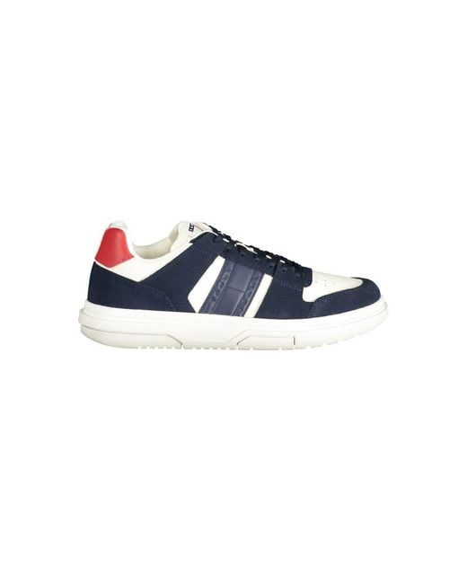 Tommy Hilfiger Blue Polyester Sneaker for men