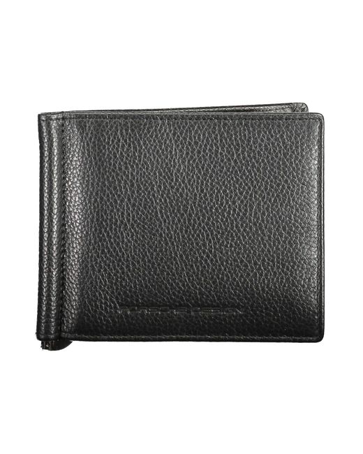 Porsche Design Black Leather Wallet for men