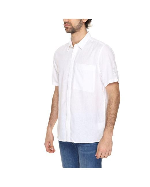 Antony Morato White Linen Shirt for men