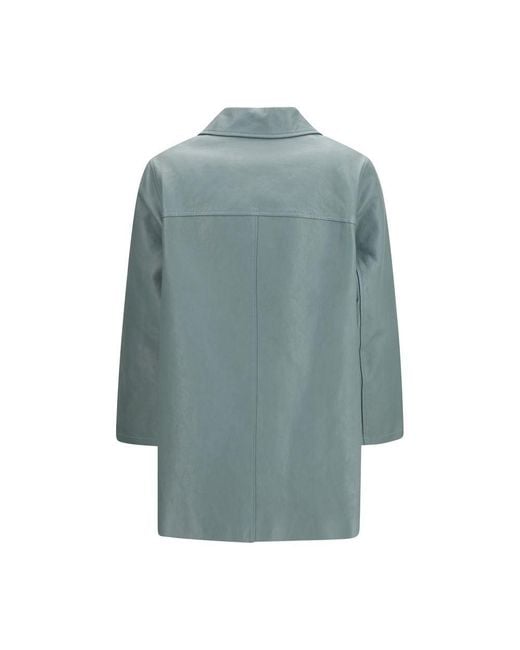 Chloé Blue Leather Jacket