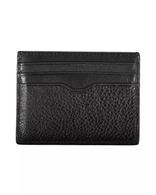 Tommy Hilfiger Black Leather Wallet for men