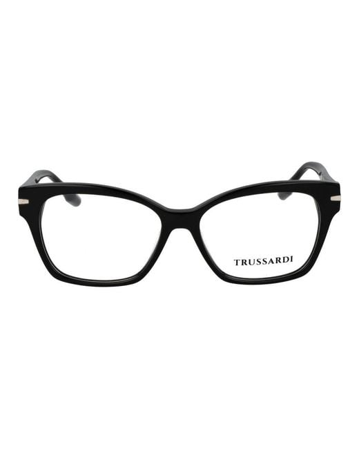 Trussardi Black Acetate Glasses (frames)