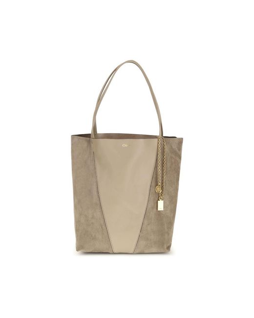 Chloé Natural Leather Shoulder Bag