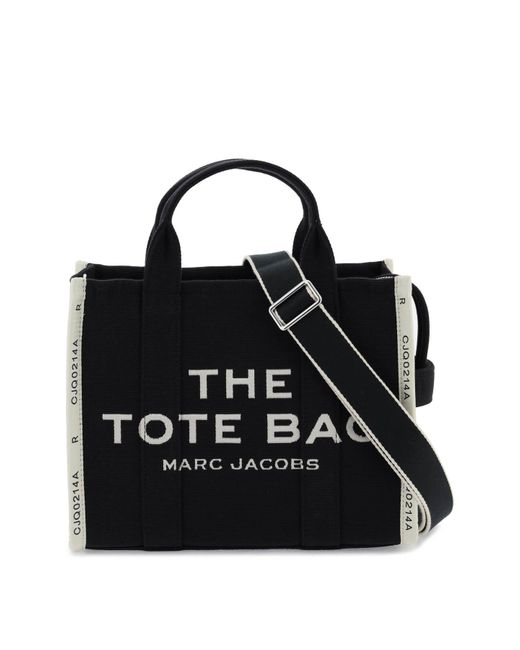Marc Jacobs Black The Jacquard Medium Tote Bag