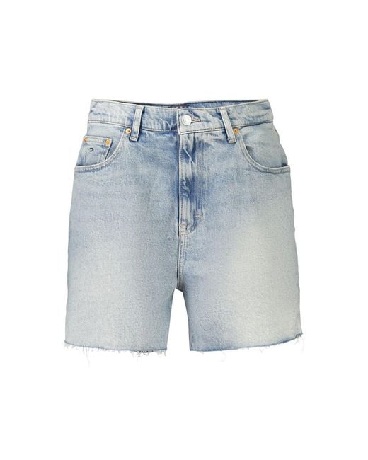 Tommy Hilfiger Blue Azzurro Cotton 's Short