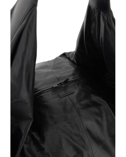Fear Of God Black Large Shell Shoulder Bag With Strap for men