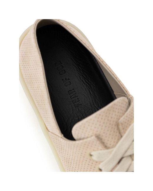 Fear Of God Natural Leather Low Top Sneakers for men