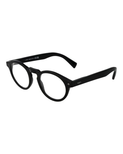 Tod's Black Acetate Glasses (Frames) for men
