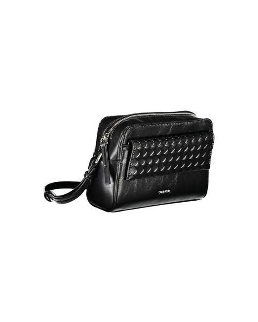 Calvin Klein Black Polyester Shoulder Bag