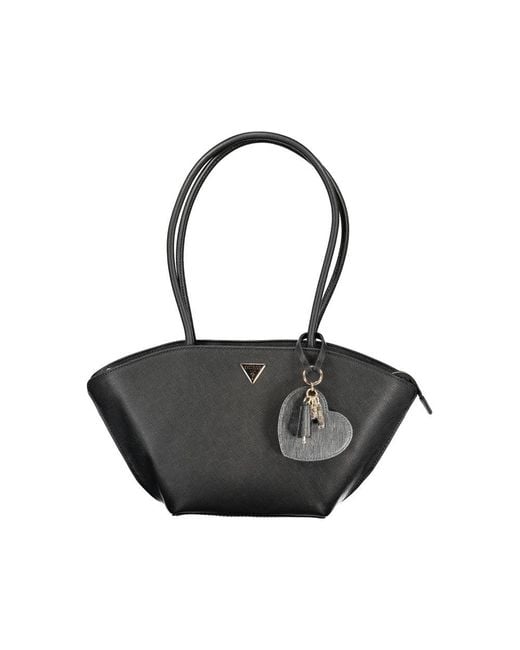 Guess Black Polyurethane 's Handbag