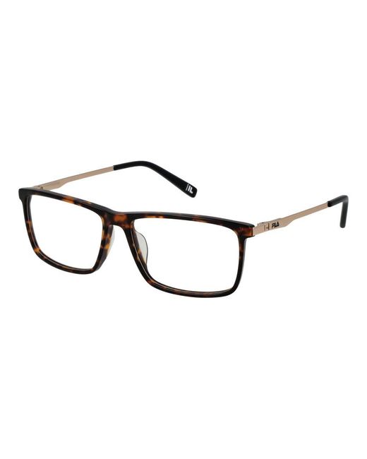 Fila Brown Cellulose Acetate Glasses (frames) for men