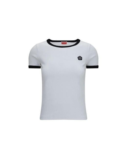 KENZO Blue White Cotton Sportswear