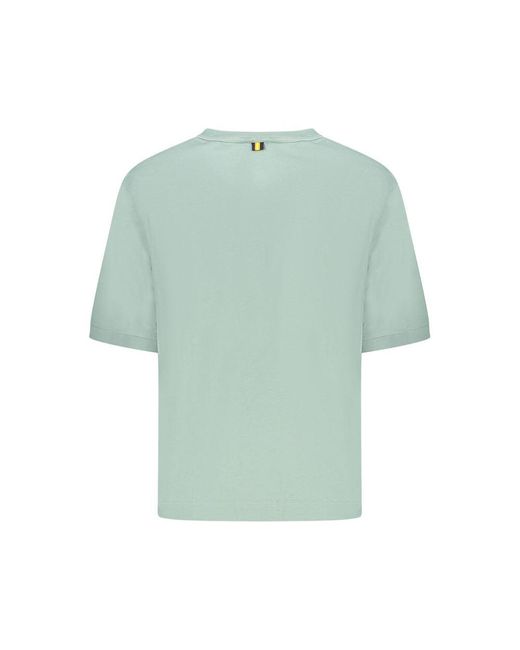 K-Way Blue Cotton Tops & T-Shirt