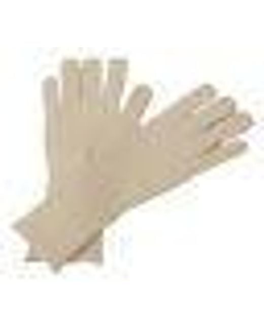 Dolce & Gabbana White Cashmere Knitted Hands Mitten Mens Gloves for men