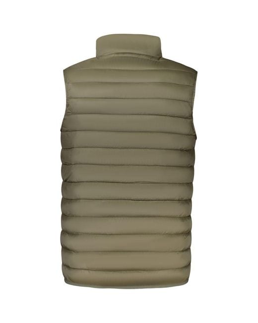 Roberto Cavalli Green Polyester Jacket for men