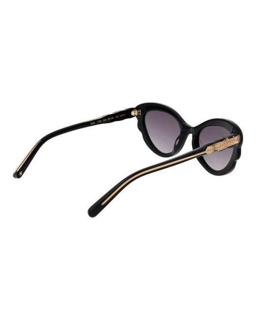 Ted Baker Black Acetate Sunglasses