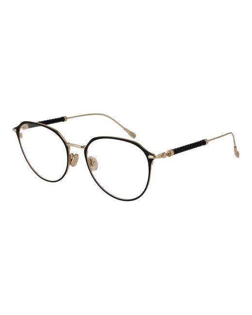 Tod's Brown Black Metal Glasses (frames)
