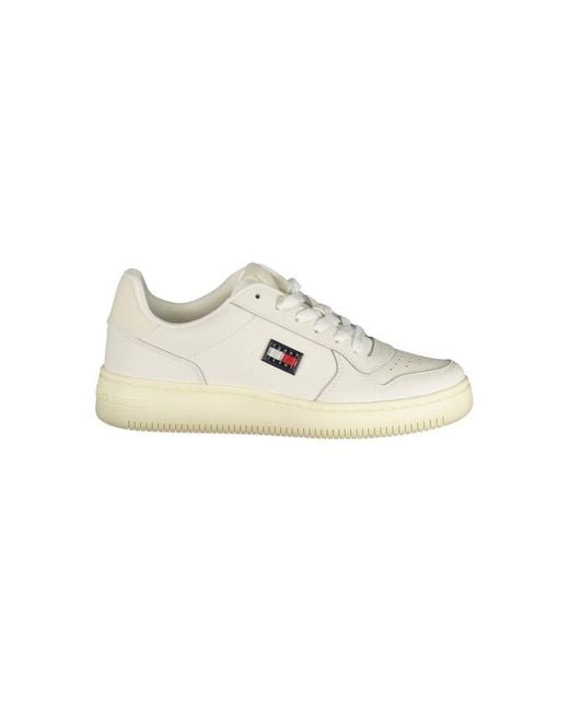 Tommy Hilfiger White Poliuretano Donna Sneaker
