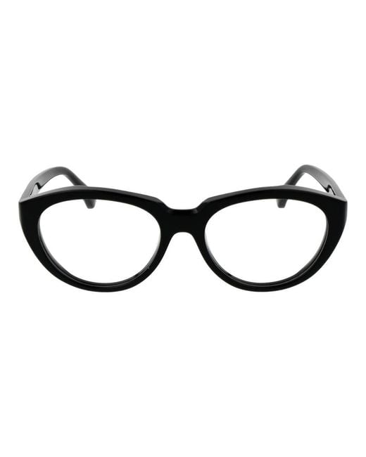 Max Mara Black Cateye Eyeglasses