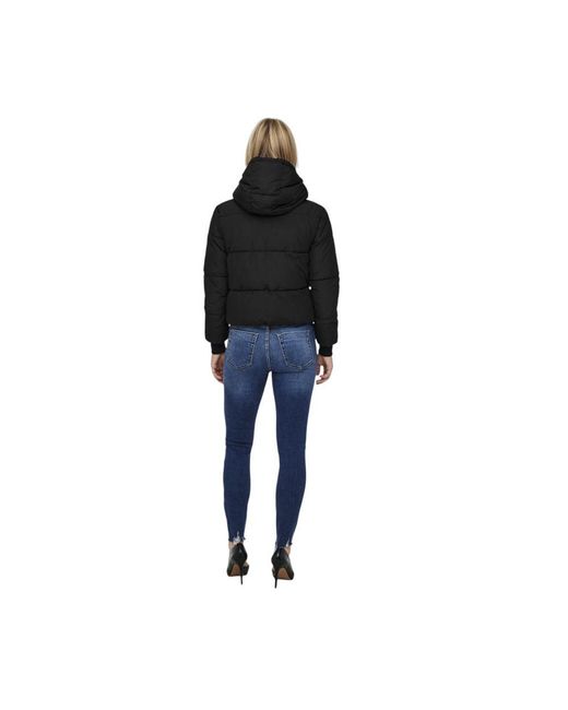 Jacqueline De Yong Black Polyester Jackets & Coat
