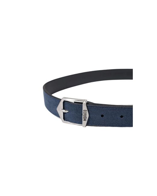Antony Morato Blue Leather Regular Belt for men