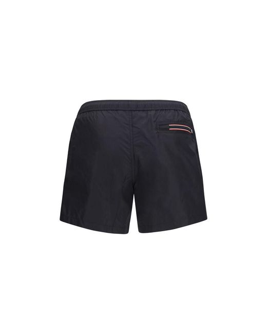 Moncler Blue Black Polyamide Sportswear for men