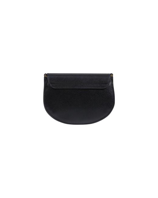 Alviero Martini 1A Classe White Black Leather Handbag