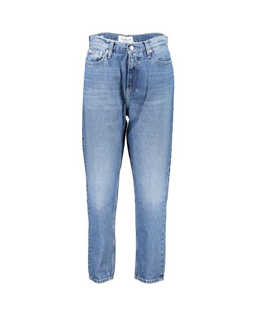 Calvin Klein Blue Slim-Fit Jeans