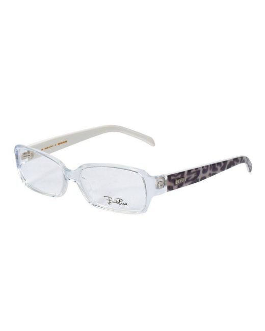 Emilio Pucci Metallic Transparent Plastic Frames