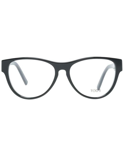 Tod's Black Plastic Glasses (Frames) Accessory