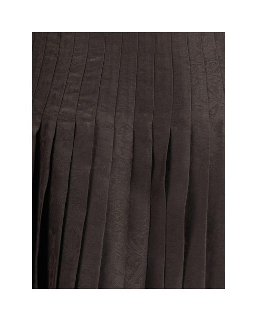 Burberry Brown Midi Skirts