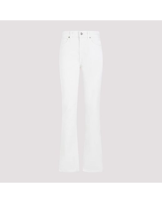 Tom Ford Soft White Cotton Pants