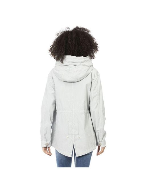 MR & MRS White Cotton Jackets & Coat