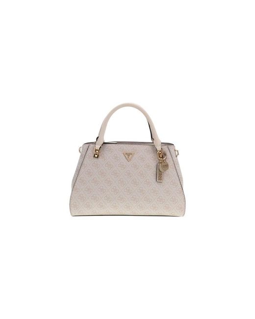 Guess Multicolor White Polyethylene Handbag