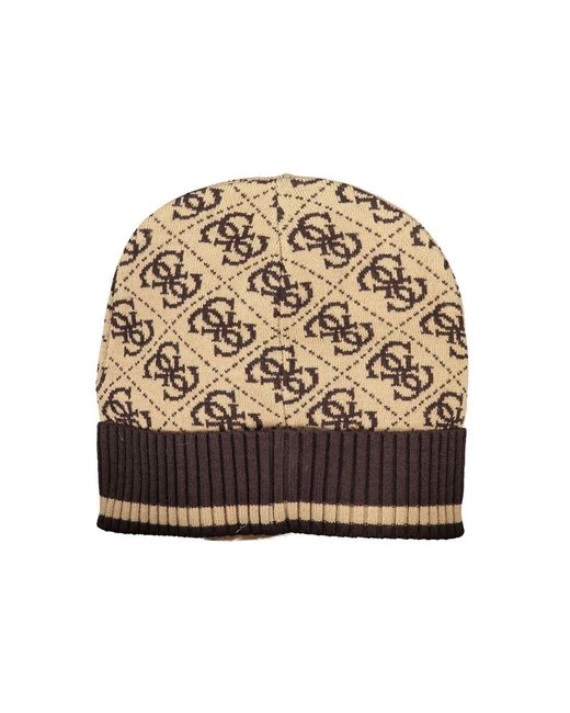 Guess Natural Polyester Hats & Cap for men