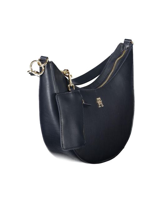 Tommy Hilfiger Blue Polyethylene Handbag