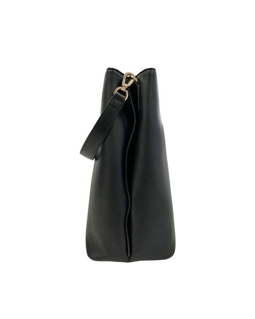 Twinset Black Pu Shoulder Bag