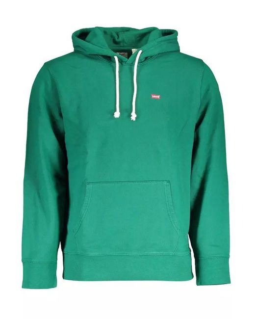 Levi's Green Cotton Sweater for men