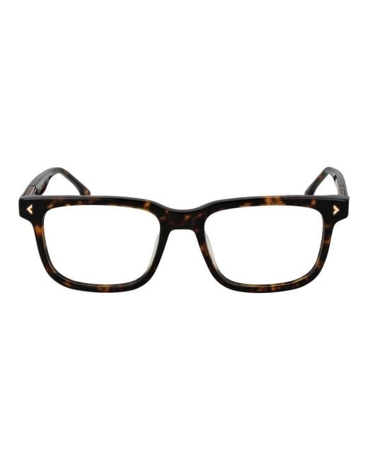 Lozza Black Brown Cellulose Acetate Glasses (frames) for men