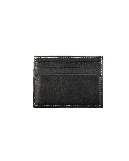 Tommy Hilfiger Black Leather Wallet for men