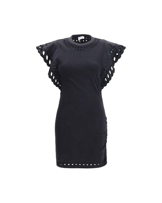 Isabel Marant Black Cotton Casual Dress